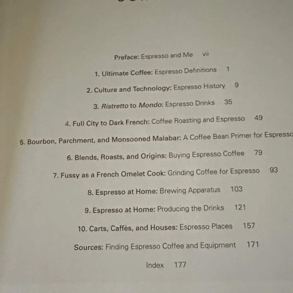 2 for $10 🎁 Espresso Ultimate Coffee Paperback by Kenneth Davids